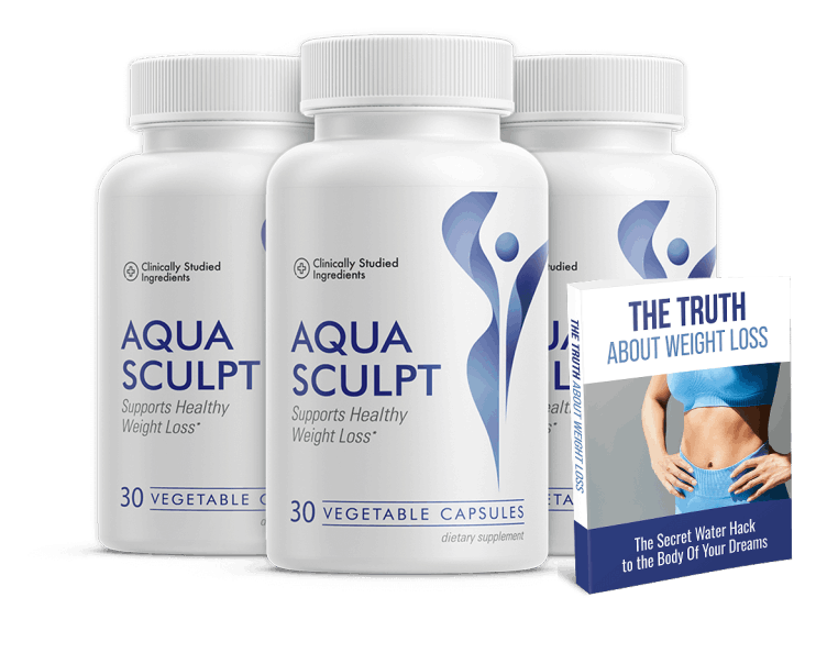 Aqua Sculpt Weight Loss Supplement - 3 Bottle Discount Package