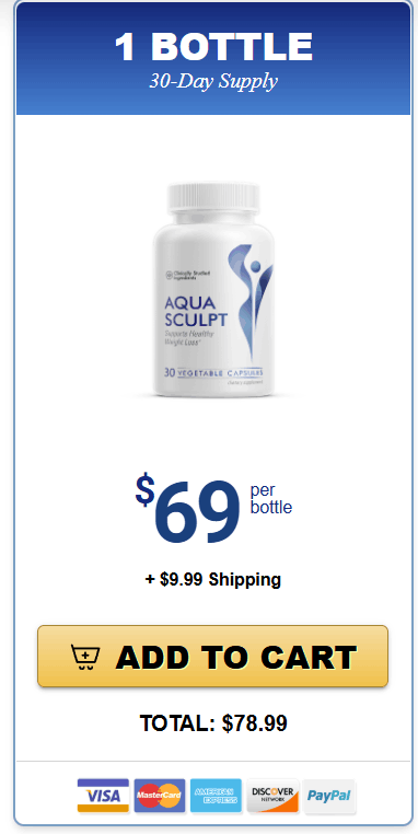 Aqua Sculpt 1 Bottle Starter Pack - $69